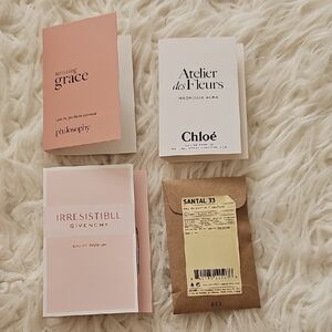 Perfume Sample Set with Givenchy and Chloé